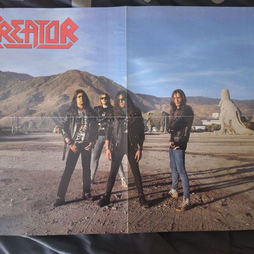Kreator posters and clippings used, pack