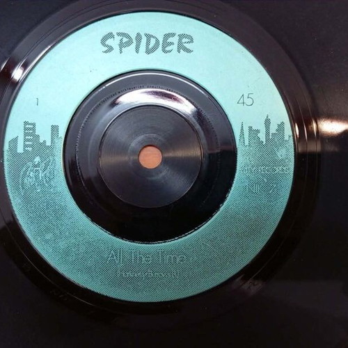 Spider All The Time 7’ vinyl record used, metal