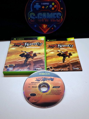 MX Superfly Xbox game used with scratches