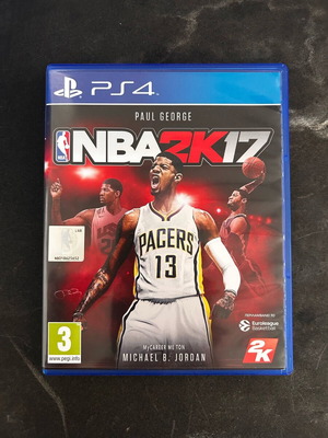 NBA 2K17 PS4 game used, complete