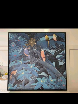 Painting used 80x80 cm