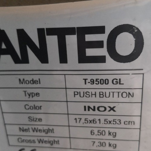 Anteo extractor hood new, stainless steel