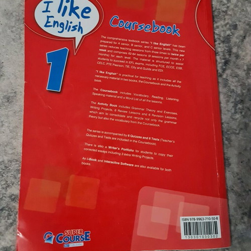 I like English 1 Coursebook book used