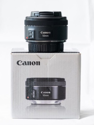 Canon EF 50mm f1.8 STM σαν καινούργιος φακός με αθόρυβο autofocus
