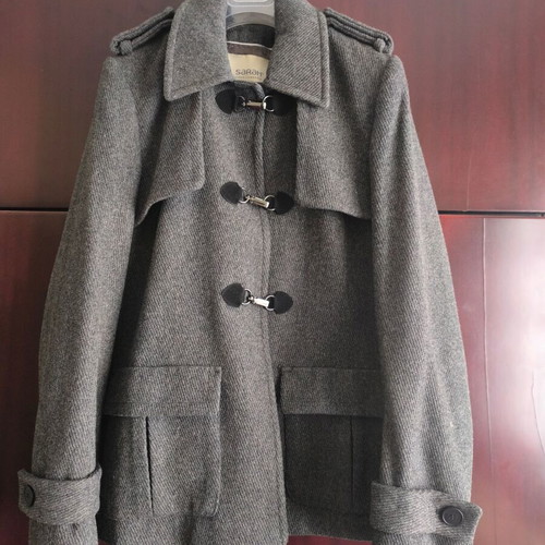 Sarah Lawrence wool jacket gray like new