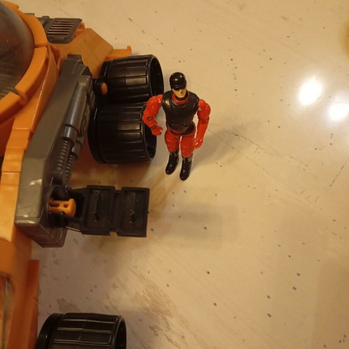 Destro's Razorback Wild Boar vehicle used with G.I. Joe figure