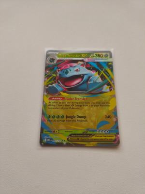 Mega Venusaur EX Pokemon card new, Mega Evolution