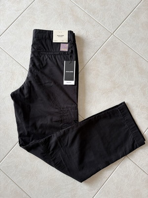 Jack & Jones Cargo Παντελόνι Μαύρο W29 L30 Καινούριο