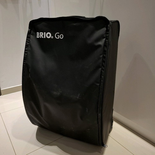 Brio Go travel bag used for stroller and travel black