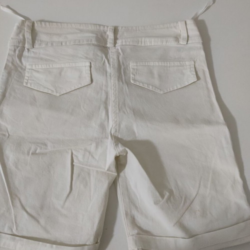 Positivo women's cotton shorts S white like new