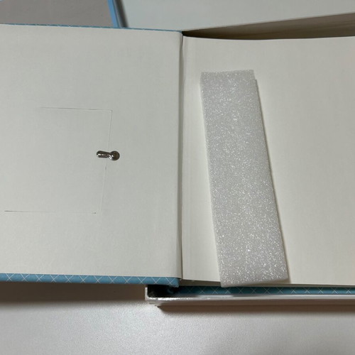Princelino photo album for boy with frame new