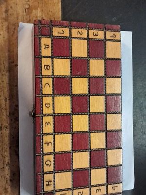 Wooden chess set