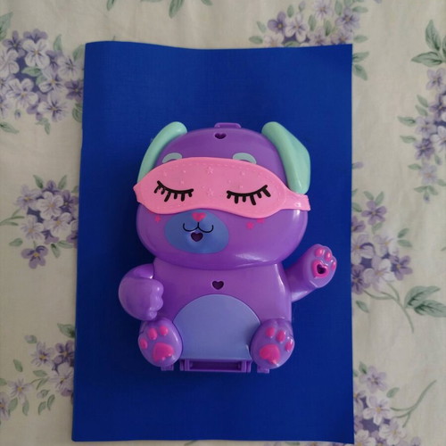 Polly Pocket Sleepover Puppy Compact μεταχειρισμένο παιχνίδι Mattel