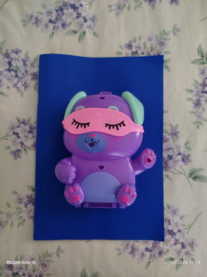 Polly Pocket Sleepover Puppy Compact μεταχειρισμένο παιχνίδι Mattel