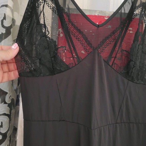 Britney Spears black dress, size M, new condition