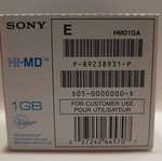Minidisc Sony Hi-MD 1GB High Capacity Media καινούργιο