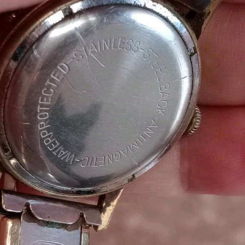 Super Anker 21 Rubis watch used, vintage, gold rolled