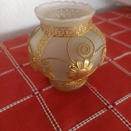 Vintage handmade decorative item used
