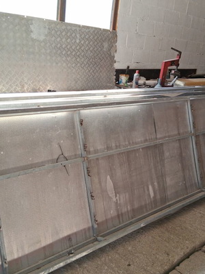 Stainless Steel Illuminated Sign Like New 19.5m Length 1m Height