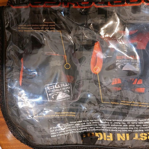 Badboy protective gear used with external wear
