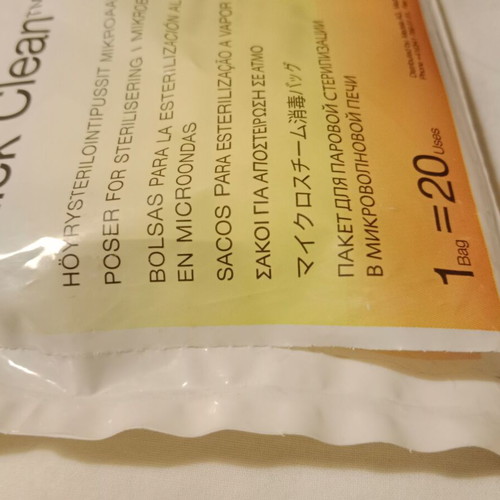 Medela microwave sterilization bag like new