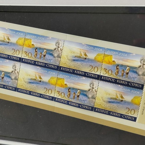 Commemorative Stamp Series of Cyprus Post 2004 used