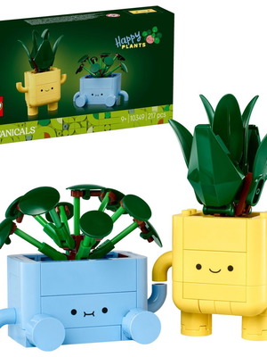 LEGO Botanical Collection Happy Plants set, 217 pieces