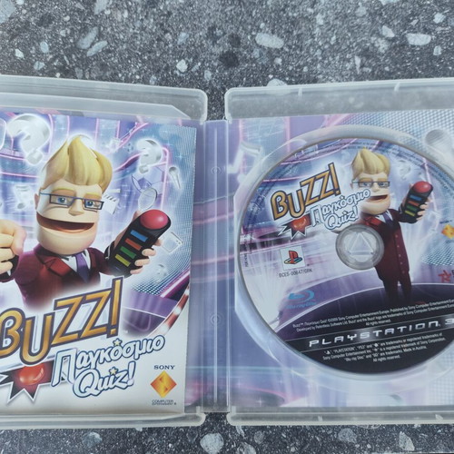 BUZZ PlayStation 3 World Quiz game, Greek edition