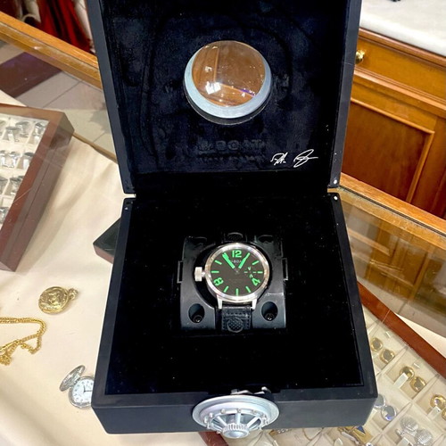 U-BOAT Huge mechanical watch used with 50mm luminous dial