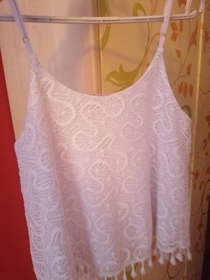Zic Zac lace top like new