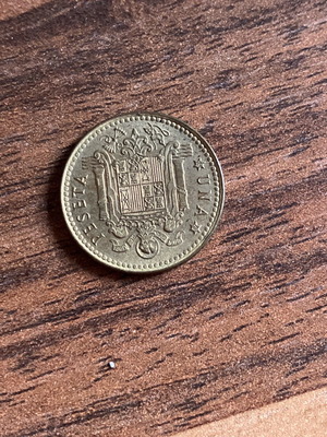 1 peseta 1975 μεταχειρισμένη Ισπανία