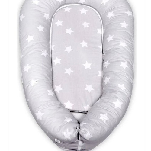 Lorelli Nest 3in1 Grey Stars baby nest and nursing pillow like new