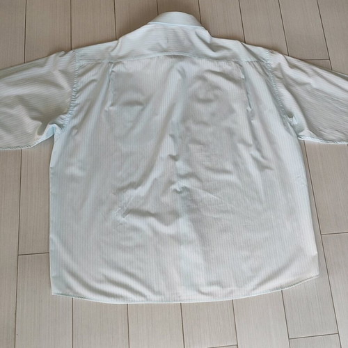 Vintage Uomo Corovesis men's shirt 6XL like new, turquoise