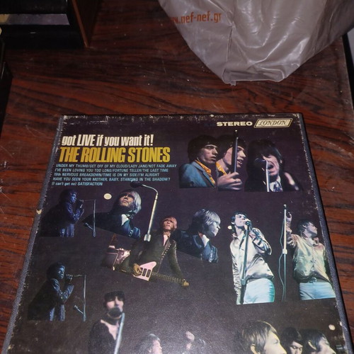 The Rolling Stones Got Live If You Want It! reel-to-reel tape used