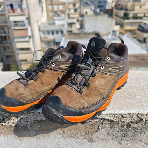 Salomon X Ultra 3 GTX LTR hiking shoes size 46-46.5, brown