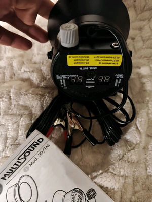 Multisound speaker with memory card and timer new