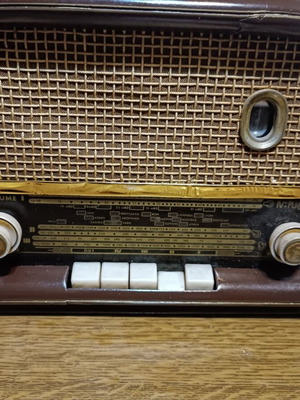 Vintage γερμανικό προπολεμικό ραδιόφωνο με λυχνίες μεταχειρισμένο