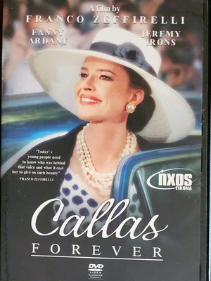 Callas Forever DVD like new, drama biography with subtitles