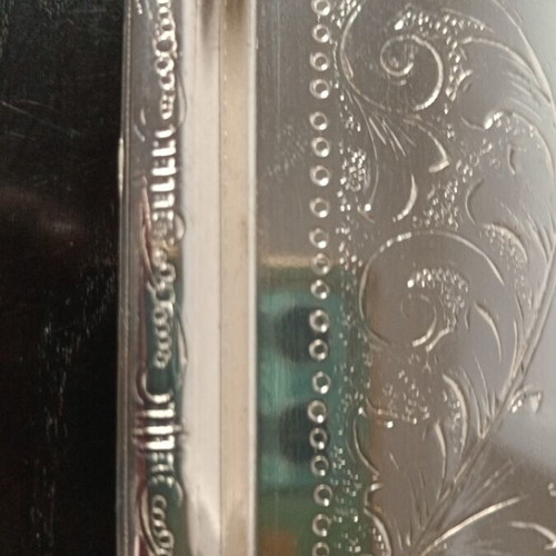 Vintage silver serving tray, Silver Planet