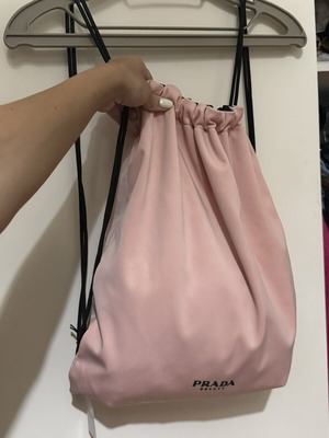 Prada backpack reversible and waterproof, new
