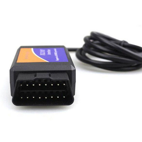 ELM 327 USB OBD2 Interface Car Diagnostic Scanner with Software CD