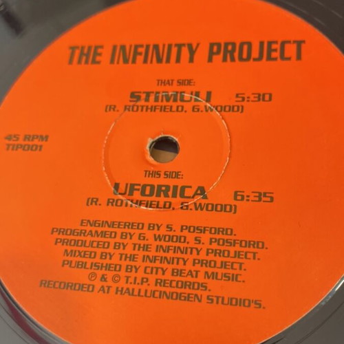 Goa Trance First TIP vinyl record used, electronic genre