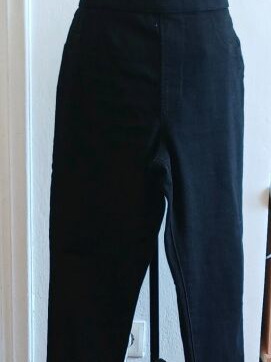 Μαύρο jeggings mid waist EU 44 καινούργιο, άνετο και ελαστικό