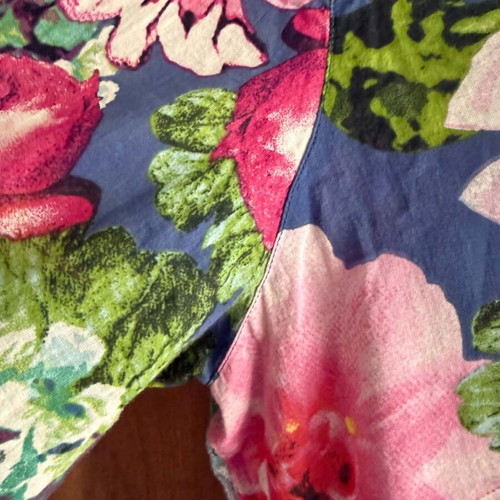 Milano Italy cotton shirt used, size M, multicolor