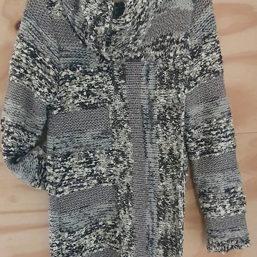 Warm cardigan like new, size L