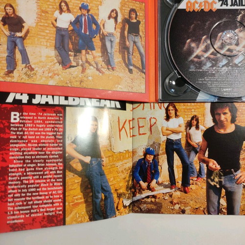 AC/DC '74 Jailbreak CD like new