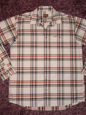 Harkila Milford Shirt Long Sleeves Size L New, Colorful