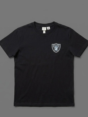 T-shirt H&M x NFL Raiders μαύρο σαν καινούργιο, official merchandise