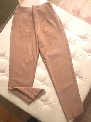 Capsule summer cotton pants dusty rose size L like new