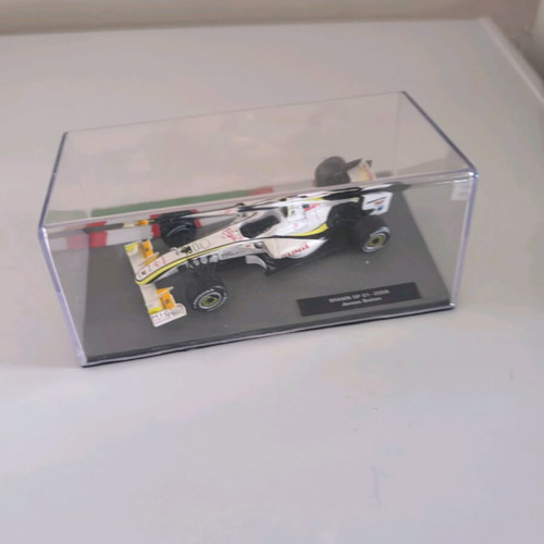 F1 μοντέλο Brawn GP J. Button 1:43 κλίμακα σαν καινούργιο
